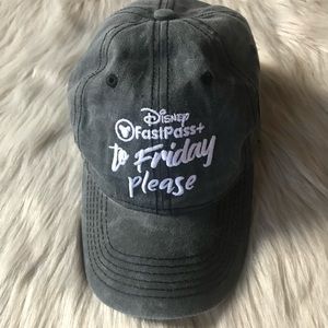 💫Disney Fast Pass to Friday Please Hat 💫